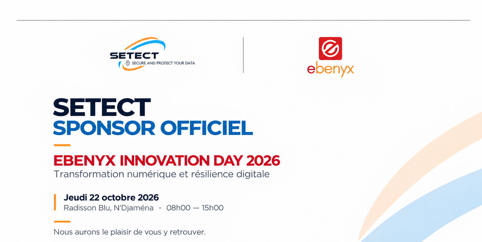 SETECT, sponsor officiel de l'EBENYX Innovation Day 2026